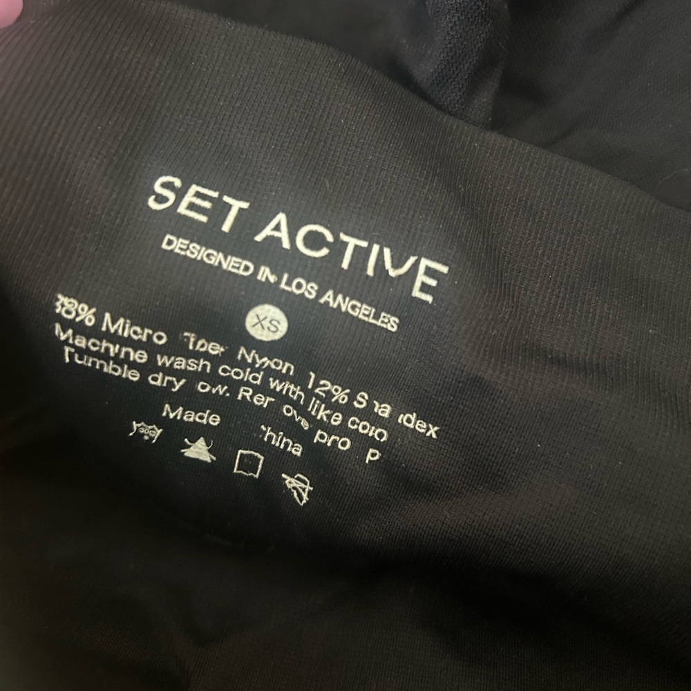 set active xs leggings never worn